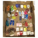 Cresco area Advertising/keychains/matchbox/other
