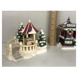 Department 56-Tour the village & village gazebo