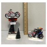 Department 56- Harley Davidson see description