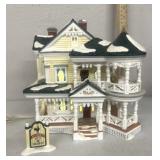 Department 56- carpenter Gothic bed and breakfast
