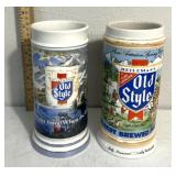 1985/1986 old style beer, stains