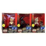 3 Star Wars episode, one interactive talking Banks