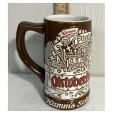 1973 Hammï¿½s salutes Oktoberfest beer stein