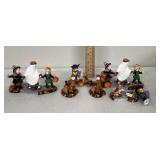 Department 56-Trick or treating kids