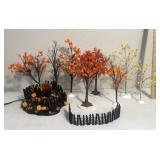 Department 56-Autumn maple& birch tree