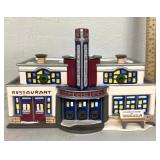 Department 56- Reindeer bus depot