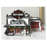 Department 56- Harley Davidson motorcycle shop