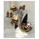 Santa comes to town department 56