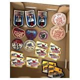 Vintage snowmobile/international snowfall