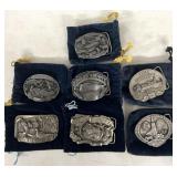 Howard County, Iowa belt buckles/cities included