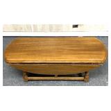 Coffee table/drop leaf