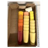 Retro colored retro glasses