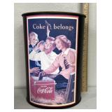 Coca-Cola Trash can
