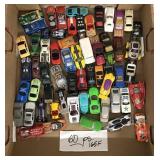 60 hot wheels and other cars-approx.