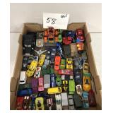 58. Hot wheels and other cars.-approx.