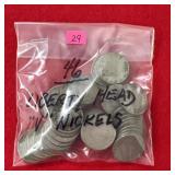 46 - Liberty Head "V" Nickles