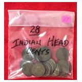 28 - Indian Head Cents