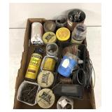 Miscellaneous shop nails/screws/supplies