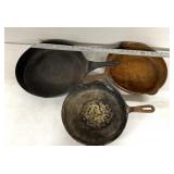 Vintage cast-iron skillets-other