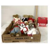 Coca-Cola Stuffed animals & drink holder