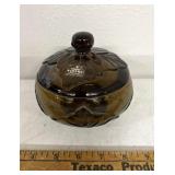 vintage Viking Glass "cabbage" or leaf-pattern