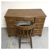 Office desk and chair