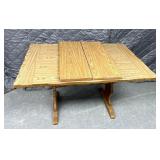 Dining room table with two extra leaves