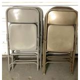 5 folding chairs