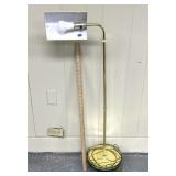 Floor lamp, reading lamp on wheels