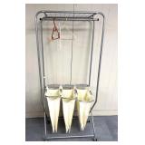 Portable laundry rack