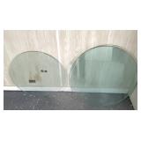 (2)30"&(3)36ï¿½ glass oval inserts