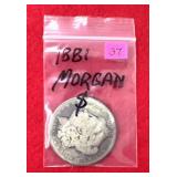 1881 - Morgan Dollar