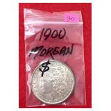 1900 Morgan Dollar