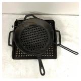 Cast-iron skillet and cookware