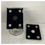 iPad stand with extra back