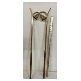 2 church candle lighter with a bell snuffer