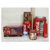 Coca-Cola Radio & tins