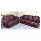 Matching couch and loveseat