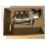 Vintage number two meat grinder