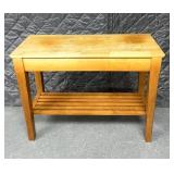 44 inch wide stand with drawer