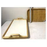 Decorative food trays