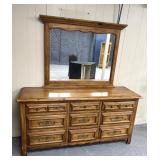 Heavy duty nine drawer dresser by Stanley some