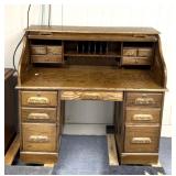 Roll top desk, loose base