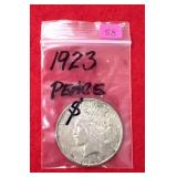 1923 Peace Dollar