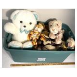 Top full of stuffed animals