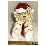 Vintage Christmas wall hanging/mugs