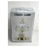 Touch lamp with clock needs assembly