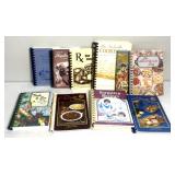 Variety of cookbooks