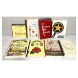 Variety of cookbooks
