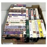 Variety of VHS tapes